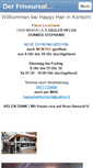Mobile Screenshot of happy-hair-kortsch.net