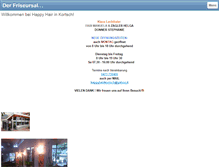 Tablet Screenshot of happy-hair-kortsch.net